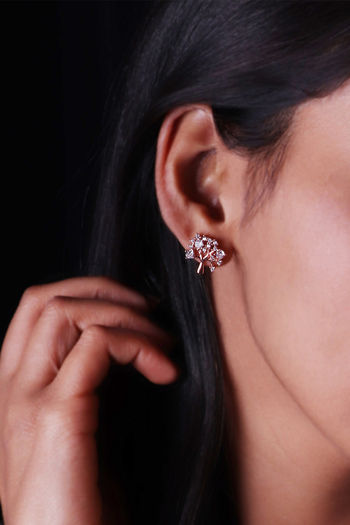 MARE ROSE - Handmade silver earring | Simuero